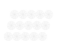 Amosfun 15 Pack Fermentation Weight Plate 3.11 Inch Mesh Jar Press Tool for Pickling Sauerkraut Kimchi Vegetables Home Kitchen Fermenting Use