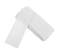 Amosfun 15pcs Blank Cross Stitch Bookmarks for DIY Embroidery, 14 Ct Cotton Cloth Rectangle Shape with Lace Edged Design, Versatile Crafting Materials for Bookmark Making Set Activities