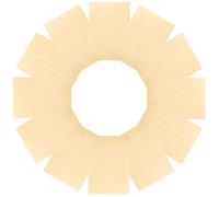Amosfun 15pcs Wooden Floorboards for DIY Projects and Architecture Model Flooring, Thin Wood Sheets with Enhanced Detailing and Easy Handling, for Hobbies and Exhibition Displays
