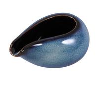 Amosfun 1pc 100ml Ceramic Sauce Jug, Small Porcelain Gravy Boat, Coffee Creamer Serving Pouring Pitcher for Salad Topper, Steak, Coffee