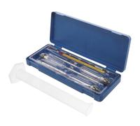 Amosfun 1Set Hydrometer Alcohol Kit Glass Tester for Home Brewing Wine Beer Accurate Alcohol Measurement Tool with Clear Scale for Beginners Distilling Supplies