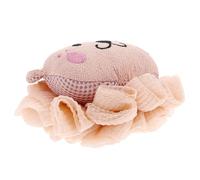 Amosfun 2-in-1 Body Wash Scrubber Lion Bath Puff 5.5x5.5x3 Inch Exfoliating Soft Mesh Material Cute Cartoon Lion Design Suitable for Bath and Shower Adults and Babies