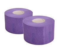 Amosfun 2 Rolls Disposable Hairdressing Wrap Scarf Paper for Barber Shops Neck Wrap Strips Paper Bands for Hair Cutting Barber Neck Bands