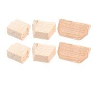Amosfun 2 Sets Bow Wedges Plugs for Violin Cello Stringed Instrument Bow Frog Wedges Replacement Tools for Musical Frog Plugs