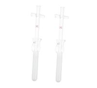Amosfun 2 Sets Glass Tissue Homogenizer Cell Grinder for Laboratory Scientific Experiments Heat-resistant Transparent Glass Teaching and Lab Accessories