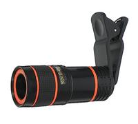 Amosfun 2 Sets Macro Lens for Phone Monocular Telescope Camera Lens Pro Clip for Smartphones Photography and Close-up Shots