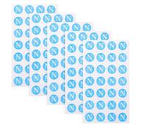Amosfun 200pcs Electrical Ground Stickers with Adhesive Backing PVC Material, Universal Application Neutral Conductor Labels for Power Distribution Points in Warehouses and Building Sites