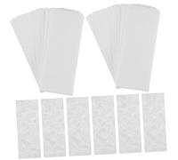 Amosfun 200pcs Laboratory Chromatography Paper Strips Absorbent Experiment Papers for Pigment Separation and Microscopy Cleaning in Chemistry Biology Research