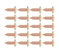 Amosfun 20pcs Galvanized Survey Marker Stakes for Land Measurement and Construction Projects, Weather Resistant Boundary Marker Nails with Precise Location Identification and Efficient