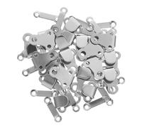 Amosfun 20pcs Metal Clothing Fasteners Hooks Invisible Design Discreet Design with Smooth Edges Comfortable Wearing Experience for Garment Modifications and Sewing Skirts Dresses Trousers