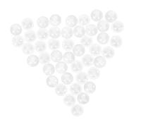 Amosfun 20pcs Mini Transparent Vending Machine Capsules Empty Clear Balls for Party Favors Small Prize Containers Lightweight DIY Capsule Props