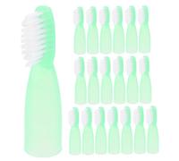 Amosfun 20pcs Self- Toothbrush Soft Material Mini Toothbrush for Portable Use for Prison Settings Pack for Oral Cleaning