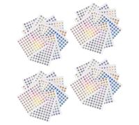 Amosfun 2400pcs 10mm Diameter Self-Adhesive Qc Pass Labels Stickers for Warehouse Quality Control Inspection and Shipping Inventory