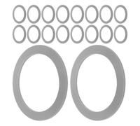 Amosfun 24Pcs Blender Gasket Set Rubber Seal Rings Replacement for Compatible Juicer Sealing Gaskets Kitchen Appliance Parts