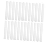 Amosfun 24Pcs White Slap Bracelets DIY Blank Graffiti Wristbands for Halloween Party Favors Crafts Comfortable Lightweight Wristbands