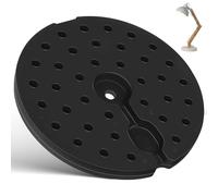 Amosfun 2KG Weighted Lamp Base Block, Table/Floor Lights Base Only, Heavy-Duty Lamp Accessory Ideal for Home and Office Lighting Stability (Plastic, 27cm Dia)