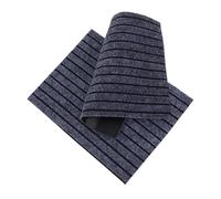 Amosfun 2pcs Absorbent Urinal Mats for Mens Bathroom Floor Protection with Non Slip Backing Quick Drying Pee Pads Reusable Washable Commercial Restroom Use