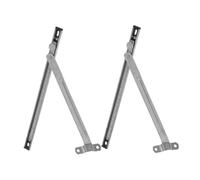Amosfun 2pcs Adjustable Window Stopper Safety Locks No Drilling Required Telescopic Casement Restrictors Hardware for Sliding Door Protection and Apartment Security