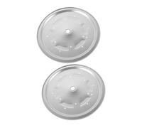Amosfun 2pcs Aluminum Pressure Cooker Lid Assembly Replacement Sealing Ring Gasket for Electric Cooker Inner Plate Easy Installation Leak Seal