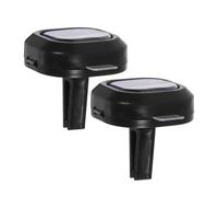 Amosfun 2Pcs Car Aromatherapy Clips Lavender Scented Air Vent Diffuser for Vehicle Interior Decoration Easy to Install Car Accessories for Enhancing Air Quality and Aesthetic Appeal