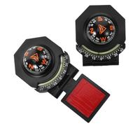 Amosfun 2pcs Car Dashboard Compass with Inclinometer High Precision Ball Guide for Accurate Navigation Suitable for Cars Boats Motorcycles Auto Dash Mount Navigation Tool