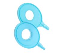 Amosfun 2pcs Concave Convex Lens Optical Kit for Physics Demonstration Science Experiment for Refraction Imaging Portable Optics Lens for Classroom Laboratory Use