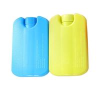 Amosfun 2pcs Cooling Boxes Ice Boxes with Use Pe Gel Material for Summer Refrigerator Use Suitable for Little Pets and Animals Random Color