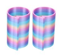 Amosfun 2pcs Cross Stitch Scroll Clip Canvas Clamps Bead Art Anti Curl Clip Stable Antiroll Support Portable Organizer for Craft Sessions on The Go
