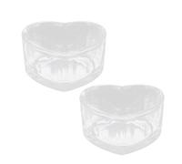 Amosfun 2pcs Feeding Bowl Cage Hamster Bowls Comfortable Feeding Experience Holding Food and Water Glass Household Use for Hamster and Chinchilla