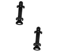 Amosfun 2pcs Fire Extinguisher Holder Wall Mount Bracket for Vehicle and Boat Lightweight Portable Fire Extinguisher Storage Rack Easy Install