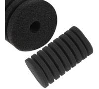 Amosfun 2pcs Fish Tank Filter Sponge Replacement Practical Black Sponge Filter Pads Good Filtering Effect and Fish Tank Accessories