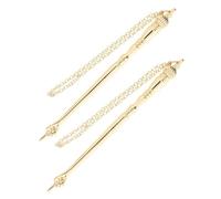 Amosfun 2pcs Golden Zinc Alloy Bible Pointer for Adults, Scripture Reading Tool with Enhanced Reading Efficiency and Damage Resistance, for Home and Travel Use