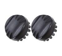 Amosfun 2pcs Hair Brush Detangler Comb for Curly Hair Effortless Detangling Reduces Pulling Pp Tpe Material Black Women Black Girl Professional Hairdressing Results at Home Travel