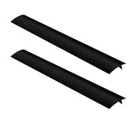 Amosfun 2Pcs Heat Resistant Silicone Oven Guard Flexible Stove Gap Covers Kitchen Side Protectors for Kitchen Countertop Spill Protection and Easy Cleaning