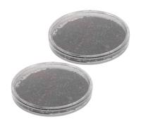 Amosfun 2pcs Magnet Iron Filings Box Stem Science Kit for Magnetic Field Experiment Educational Physics Teaching Tool for Classroom and Home Learning