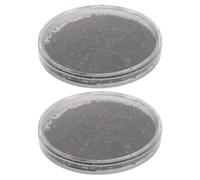 Amosfun 2pcs Magnetic Iron Fillings for Science Experiments - Physical Science Demonstration Kit round Iron Powder Containers, Magnetism Study Tool for Classroom and Educational Use