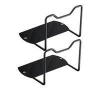 Amosfun 2pcs Mattress Slip Retainer Gripper for Tatami Iron Beds Secure Firm Hold No Drill Installation Bed Frame Slider Stopper