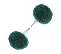 Amosfun 2pcs Mushroom Polishing Buffing Wheel with Fiber Flap Head for Metal Rust Removal and Surface Finishing Suitable for Rotary Tools Aluminum Stainless Steel Jewelry Wood Plastic