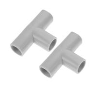 Amosfun 2pcs Pipe Elbow Connectors Fitting Joint for Indoor Playpen Pipe Corner Joint Easy Installation for Household Safety Fencing Multi Functional Use Living Room Bedroom Garden