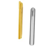 Amosfun 2Pcs Portable Stainless Steel Crumb Scrapers for Kitchen and Restaurant Use Comfortable Grip Bartender Tool for Table Crumb Cleaning Lightweight and Easy to Clean