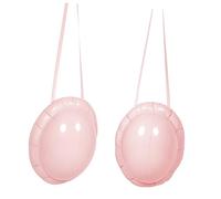 Amosfun 2pcs PVC Inflatable Pregnant Fake Belly Props Lightweight with Lanyard for Cosplay Party Stage Performance Pregnancy Costume Accessory