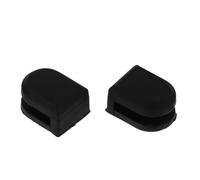 Amosfun 2pcs Silicone Turntable Mat Vinyl Record Slipmat Shock Absorption Damping for Audio Isolation Pads Record Player Accessories Cushion Isolator for Home Studio