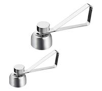 Amosfun 2Pcs Stainless Steel Egg Opener with Eggshell Cutter for Boiled Eggs Kitchen Gadget Dishwasher Safe for Home and Restaurant Use