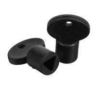 Amosfun 2pcs Toilet Paper Dispenser Key Replacement Set Plastic Roll Towel Dispenser Keys for Spare Paper Towel Holder Accessory