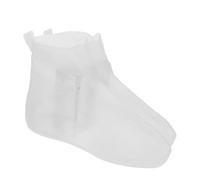 Amosfun 2pcs Unisex Waterproof Overshoes Thickened Tpe Material and Tall Bootie Design, Reusable Rain Shoe Covers for Camping and Rainy Days, Stylish Plastic Reliable Durability and Easy