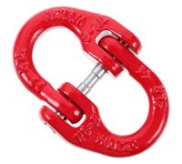 Amosfun 2T Chain Connector Coupling Link with Retaining Pin Suitable for Tow Track and Crane Hoisting