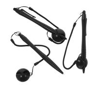 Amosfun 3 Pcs Resistive Touch Pens for Phones and Resistive Screen Devices with Spring Rope and Pen Holder High Precision Pressure Sensitive for Studying and Office Work