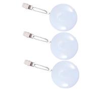 Amosfun 3 pcs Touch Sensor LED Purse Lights Round Shape Compact Handbag Nightlight for Women Bright Bag Light for Easy Item Finding Christmas Valentine Mothers Day