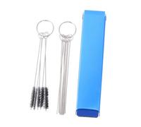 Amosfun 3 Sets Carburetor Carbon Jet Cleaner Stainless Steel Motorbike Brush for Precision Cleaning of Small Engine Carburetors and Throttle Bodies