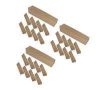 Amosfun 30 Pcs Kraft Triangle Poster Box for Artists and Architects, Khaki | Shipping and Print Shop Packaging, Stable Stackable Prism Shape, for Maps and Posters
